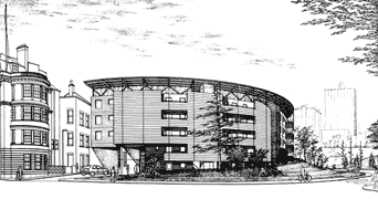 Harts Lane: Axonometric View