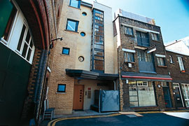 14 Stukeley Street : Alley entrance