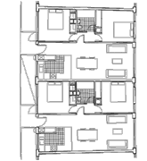 Cloth Hall Street: Typical flat plan