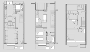 Angell Town: Floor Plans