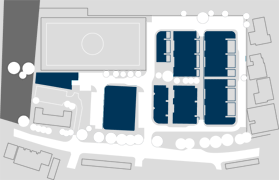 BedZED: Site Plan