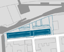 Timber Wharf: Site plan