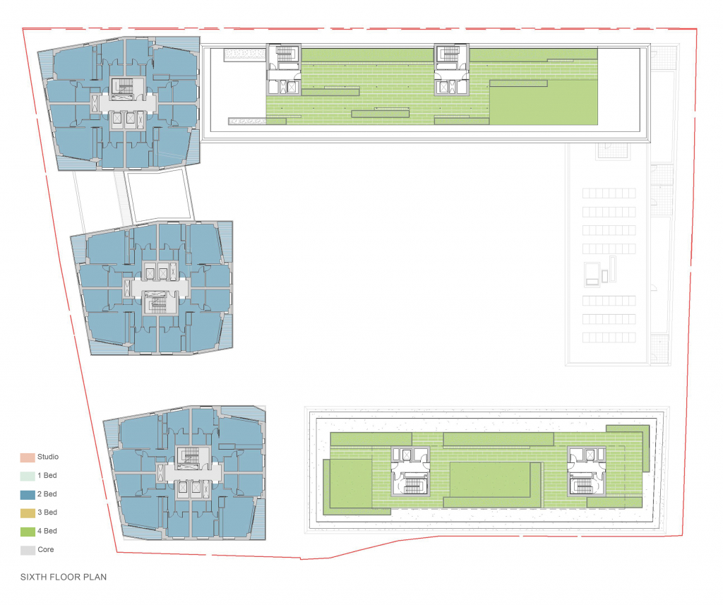 Sixth Floor Plan Housing Design Awards