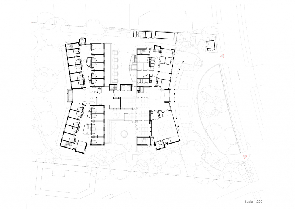 Hammerson House - Ground Floor Plan - Housing Design Awards