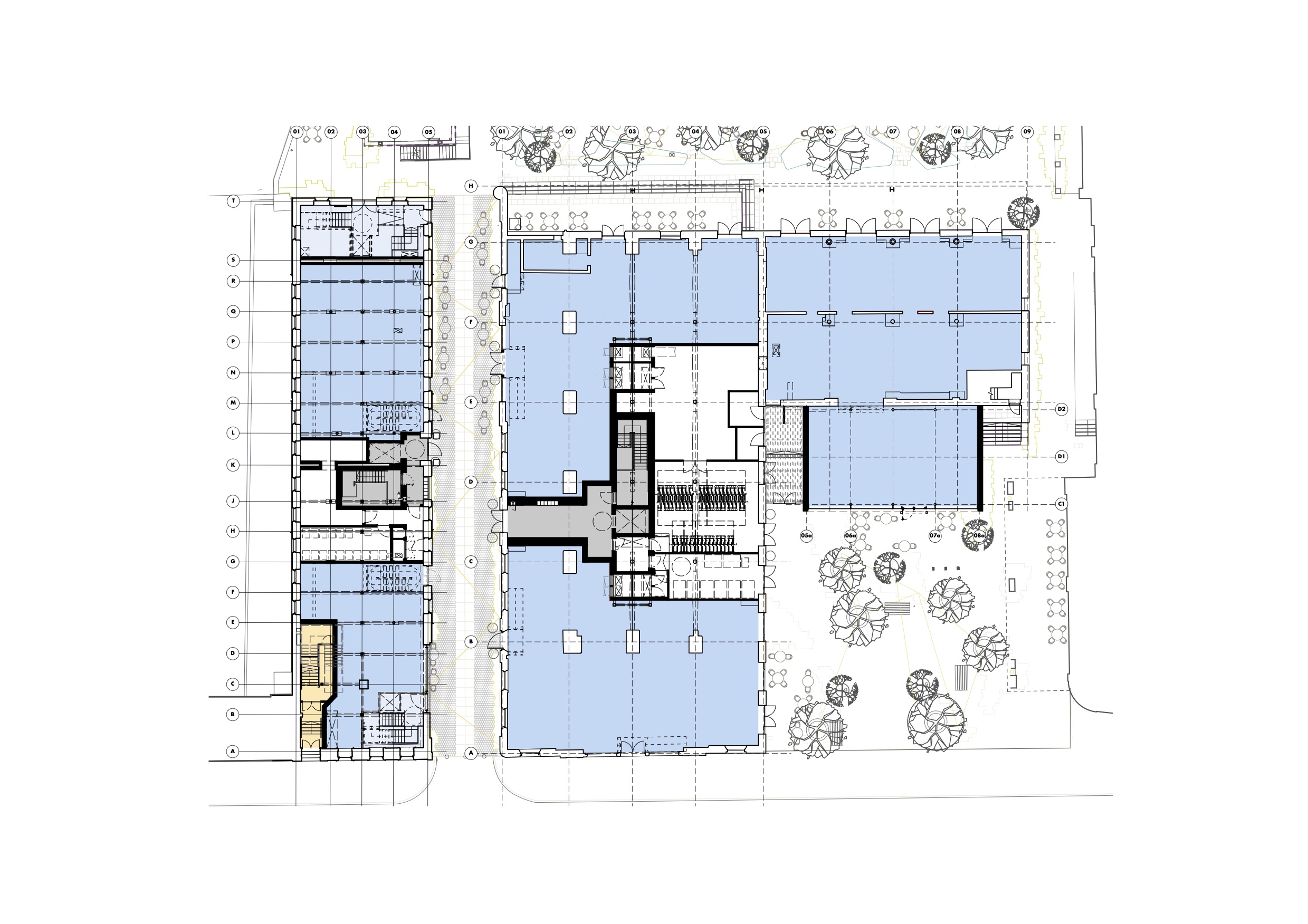 Kampus ground floor plan