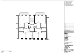 First / Second / Third floor plan of 12-13 Greek Street