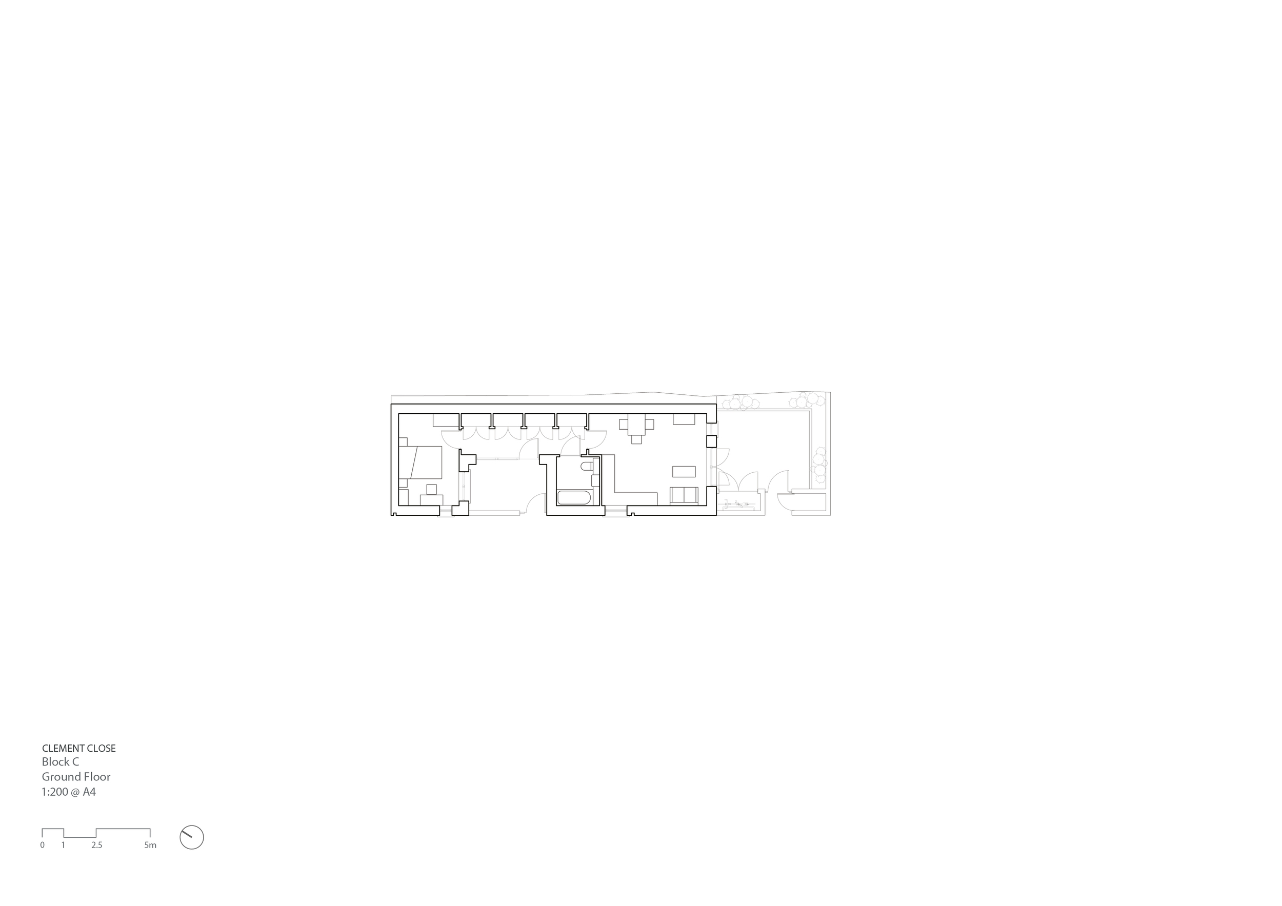 Courtyard houses - internal layouts