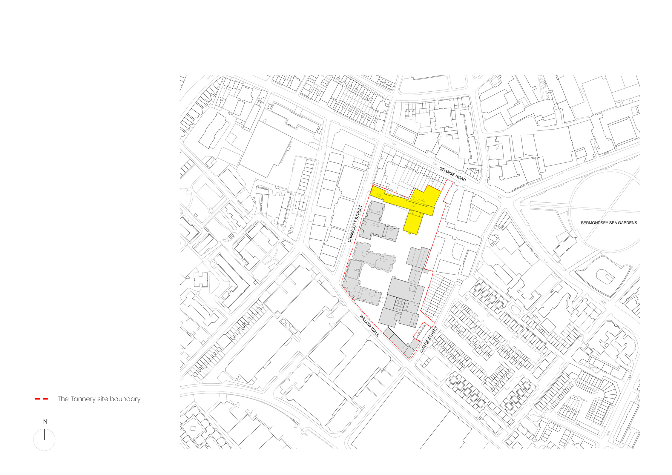 The Tannery location plan by Coffey