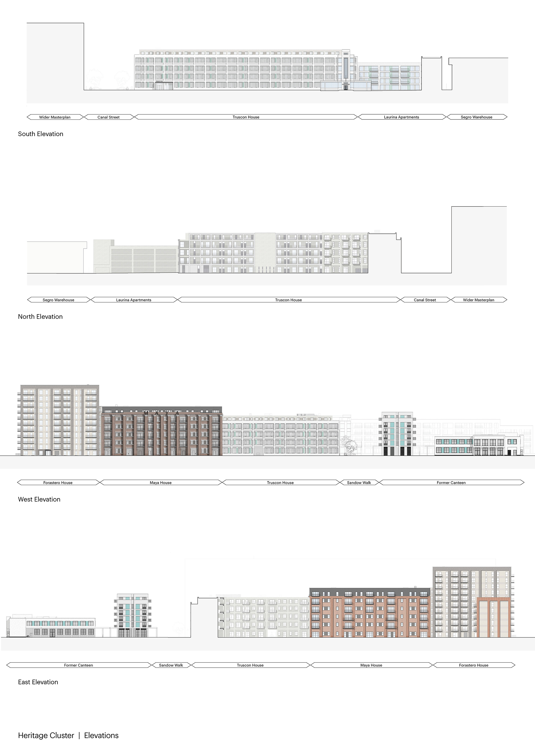 Heritage Cluster Elevations