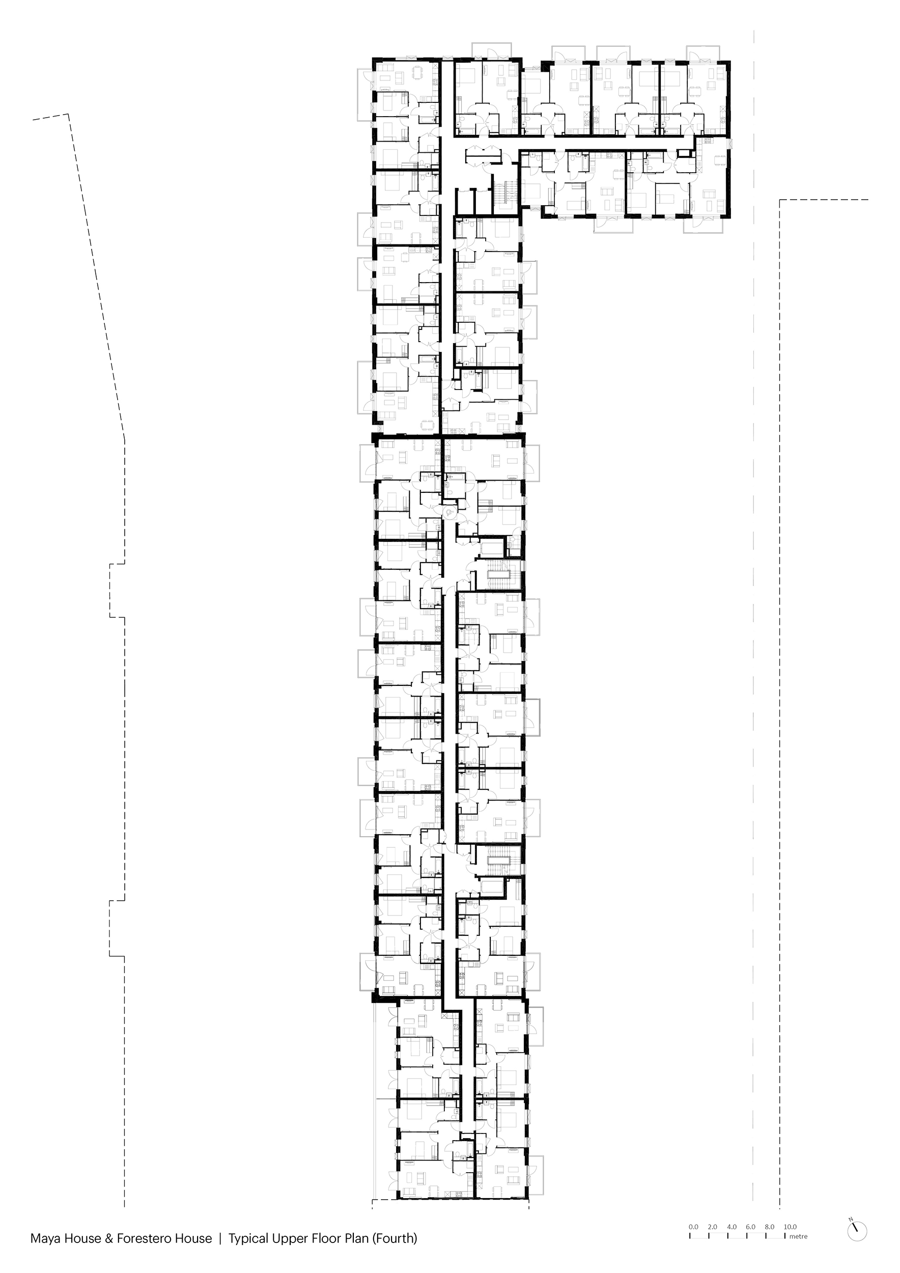 Maya House & Forestero House 4F Plan