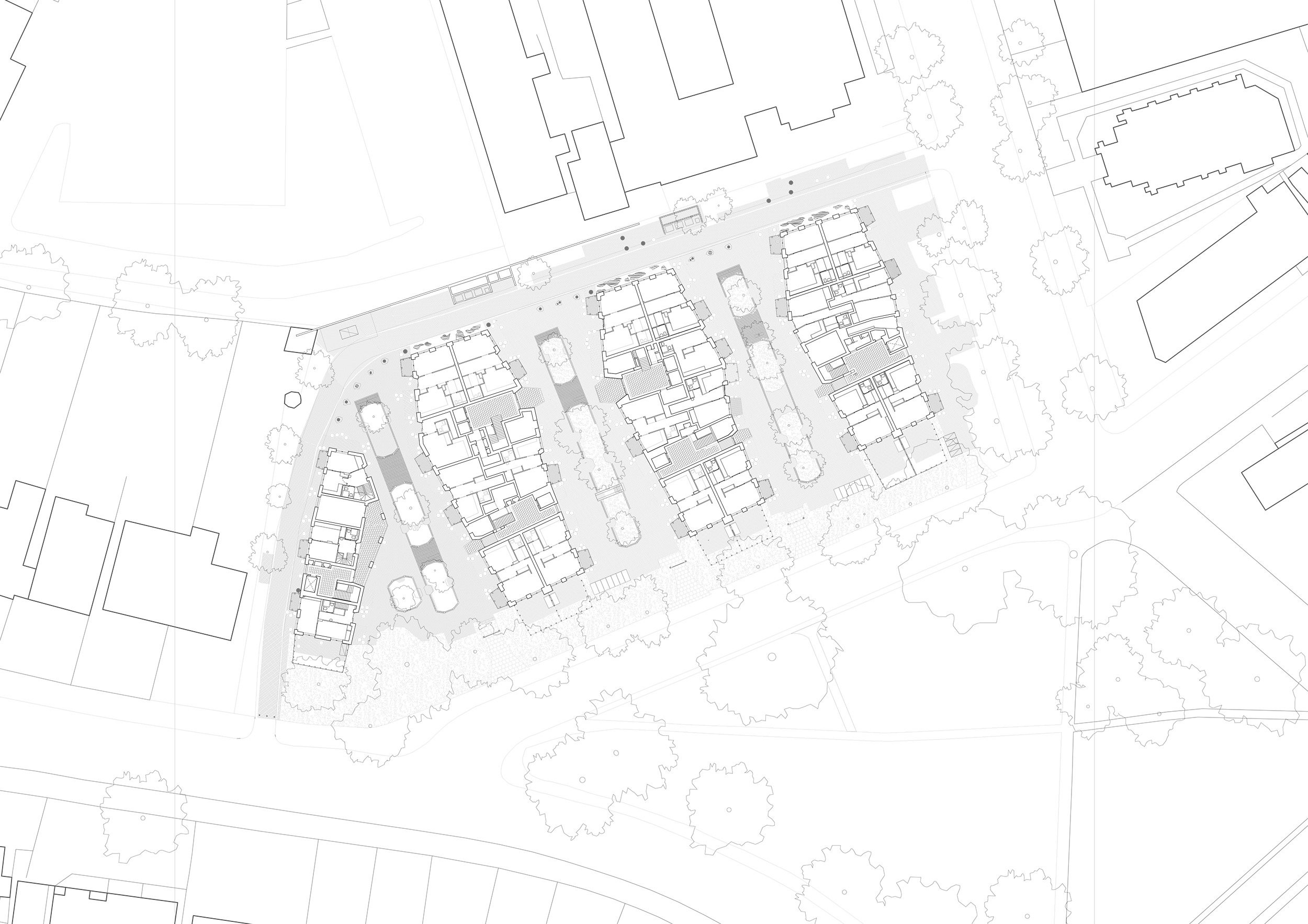 Landscape and architecture synthesis