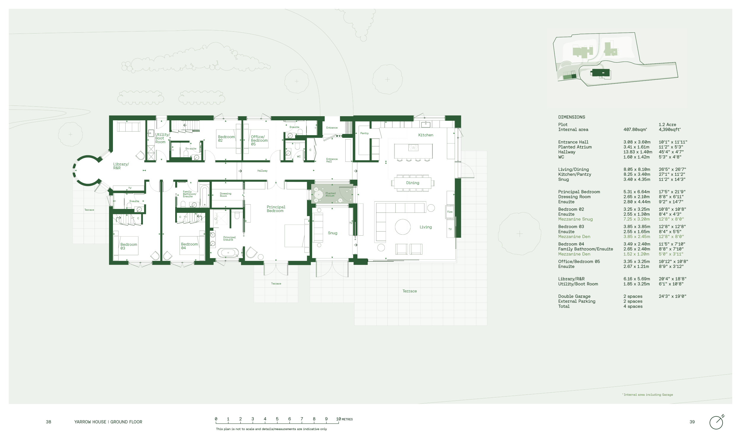 Yarrow House - 5-Bed (Ground Floor)