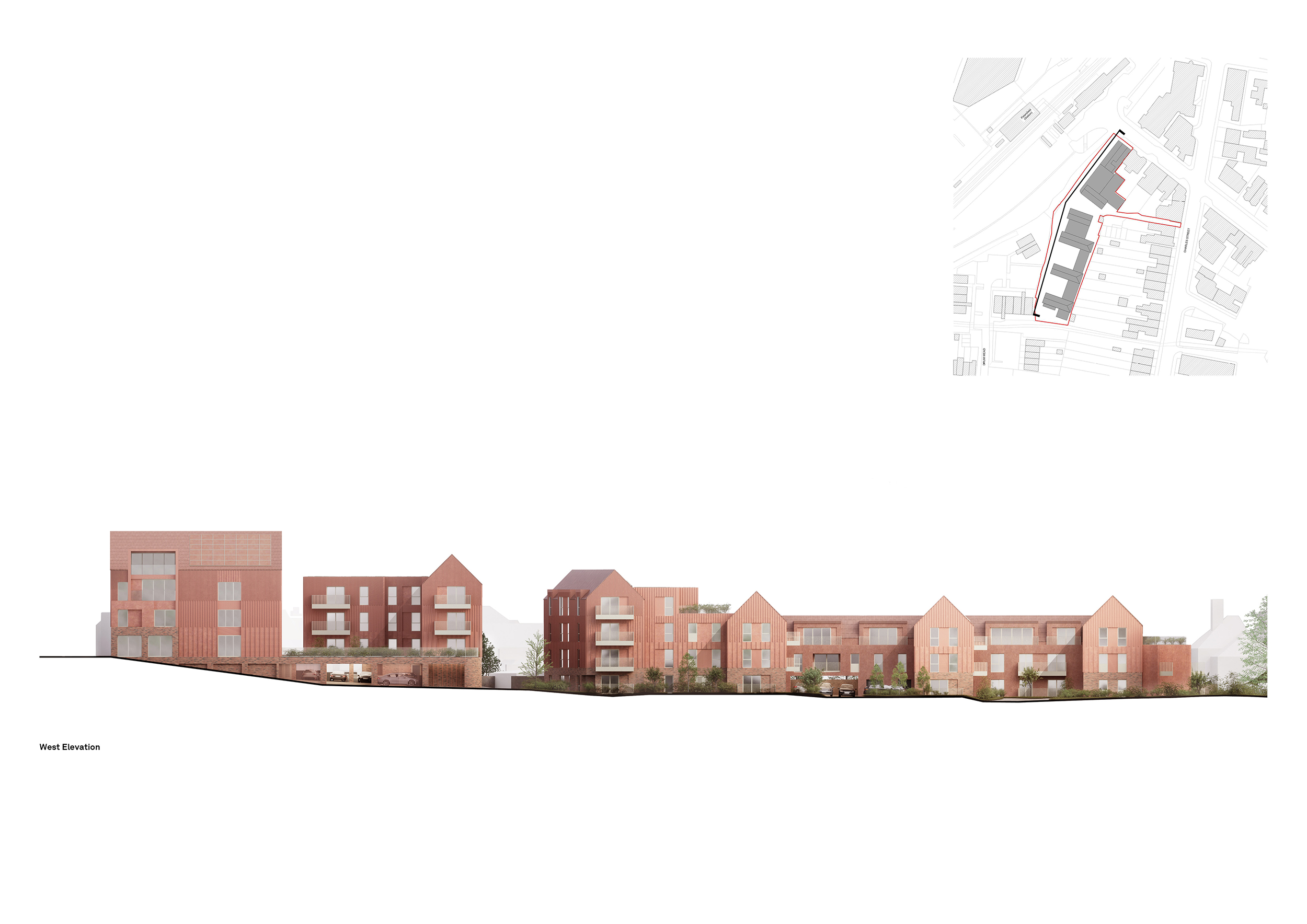 Proposed West Elevation