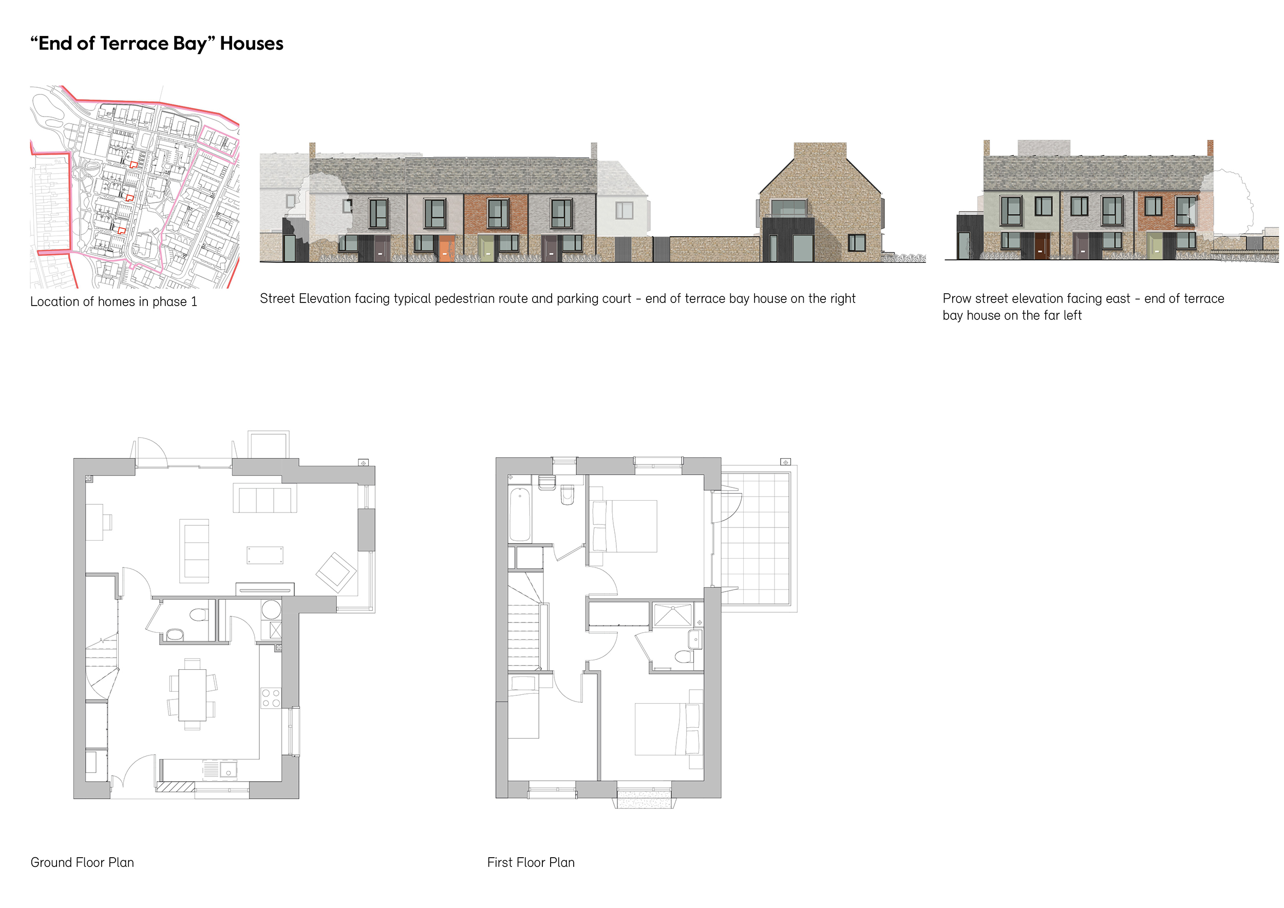 “End of Terrace Bay” Houses