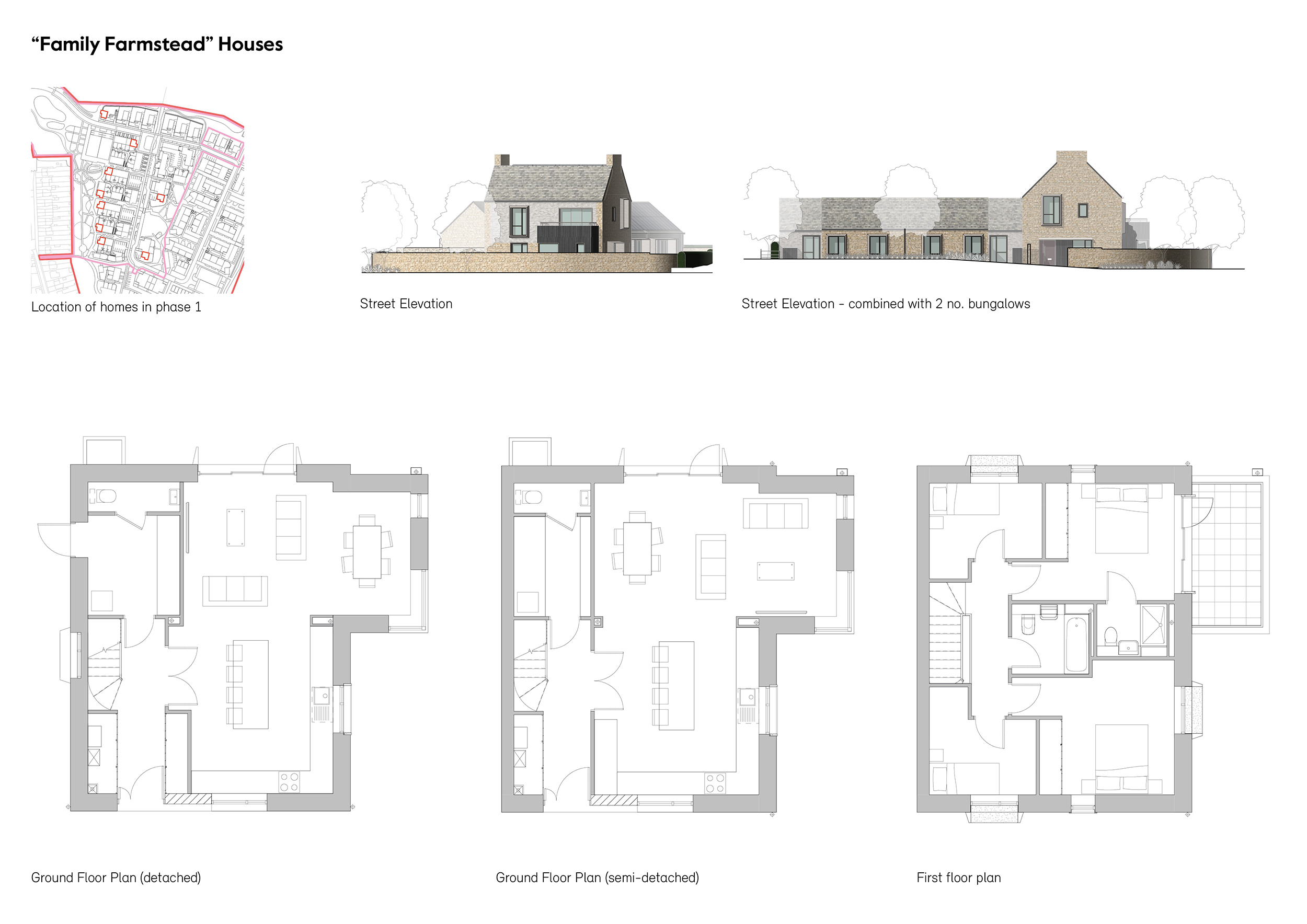 “Family Farmstead” Houses