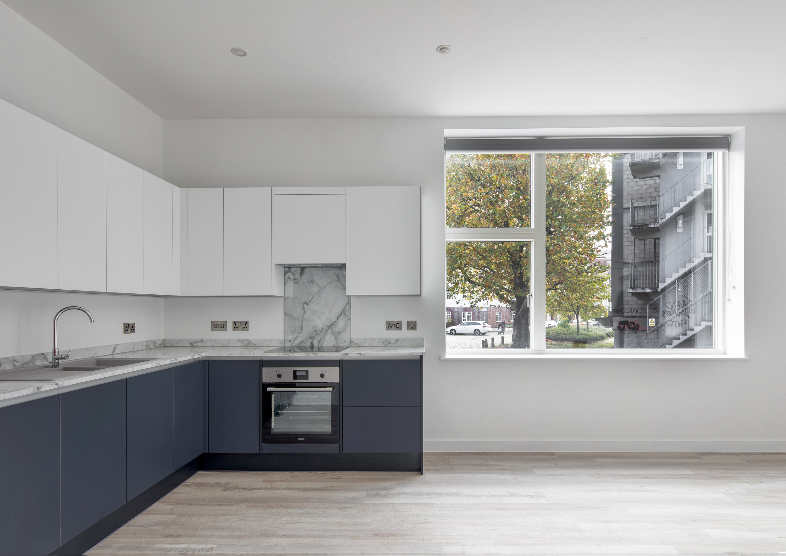 New kitchen in unit facing Hambrook Street