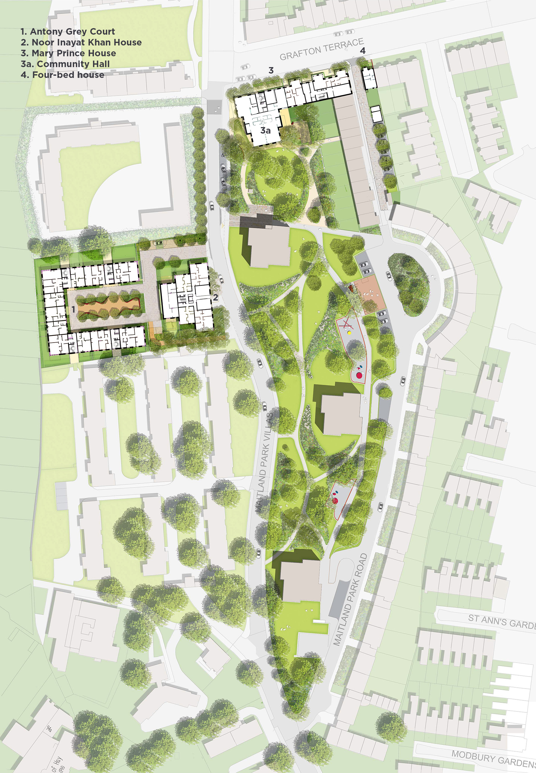 Maitland Park Masterplan