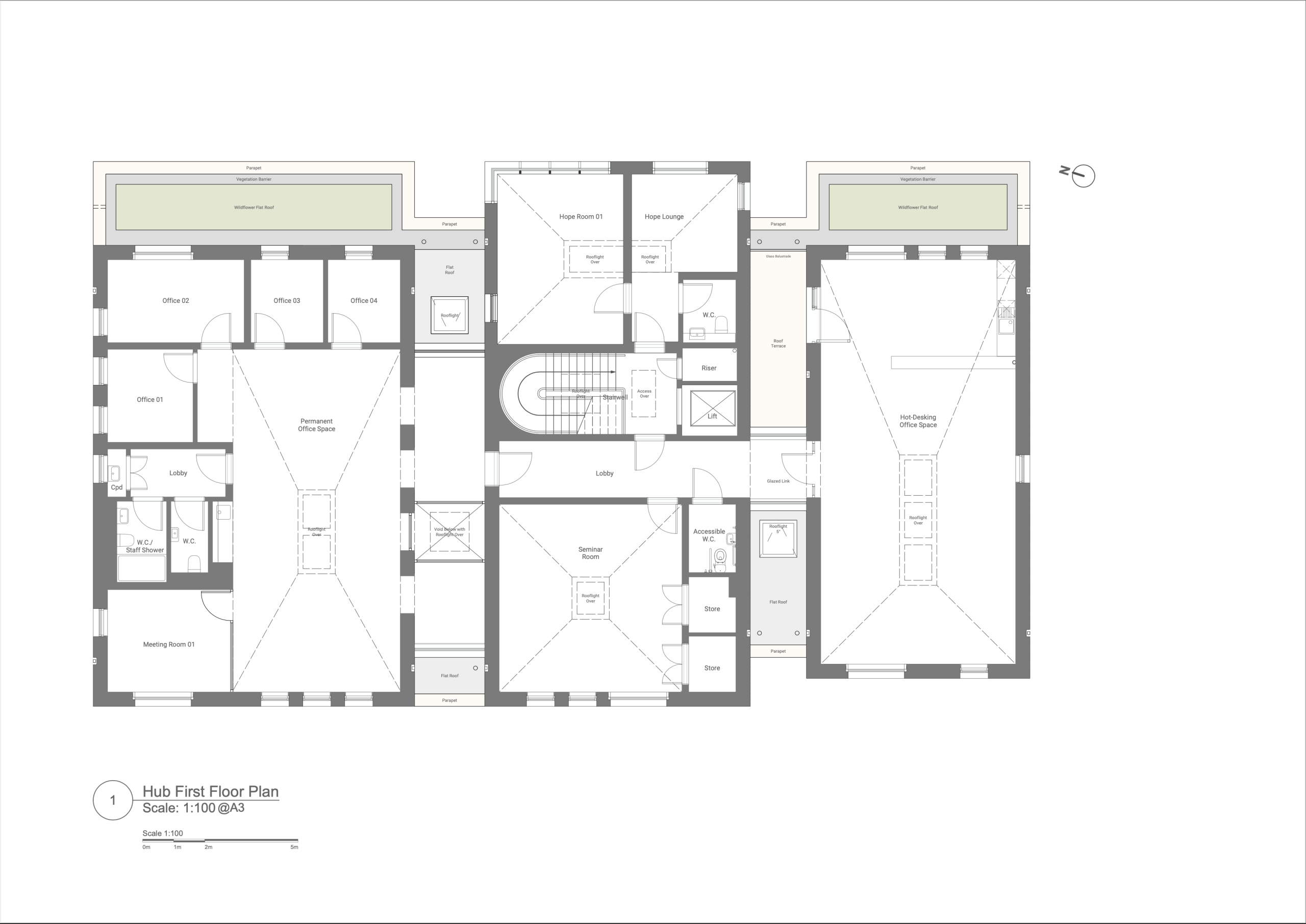 Front Hub - First Floor Plan