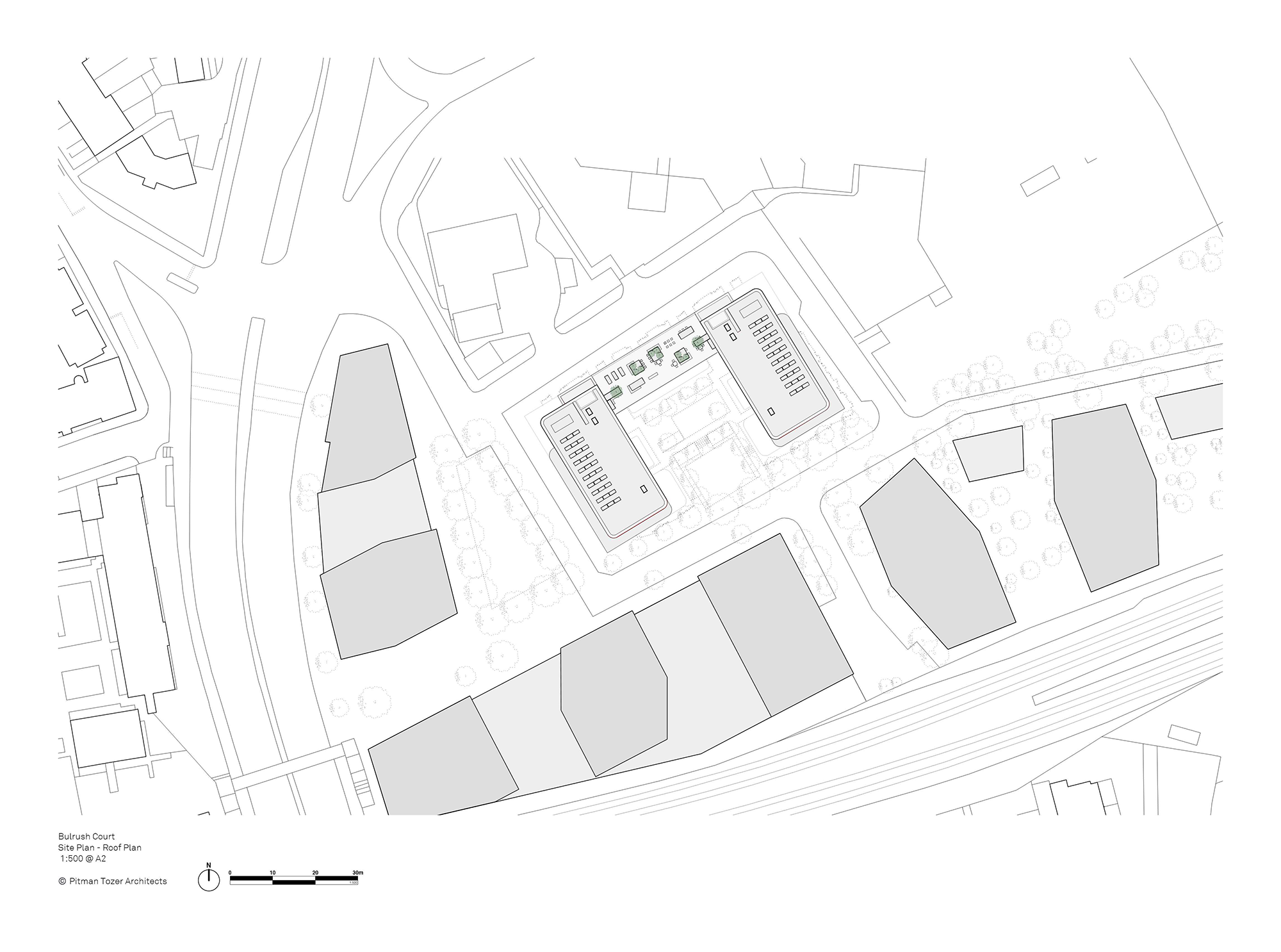 Bulrush Court - Roof Plan