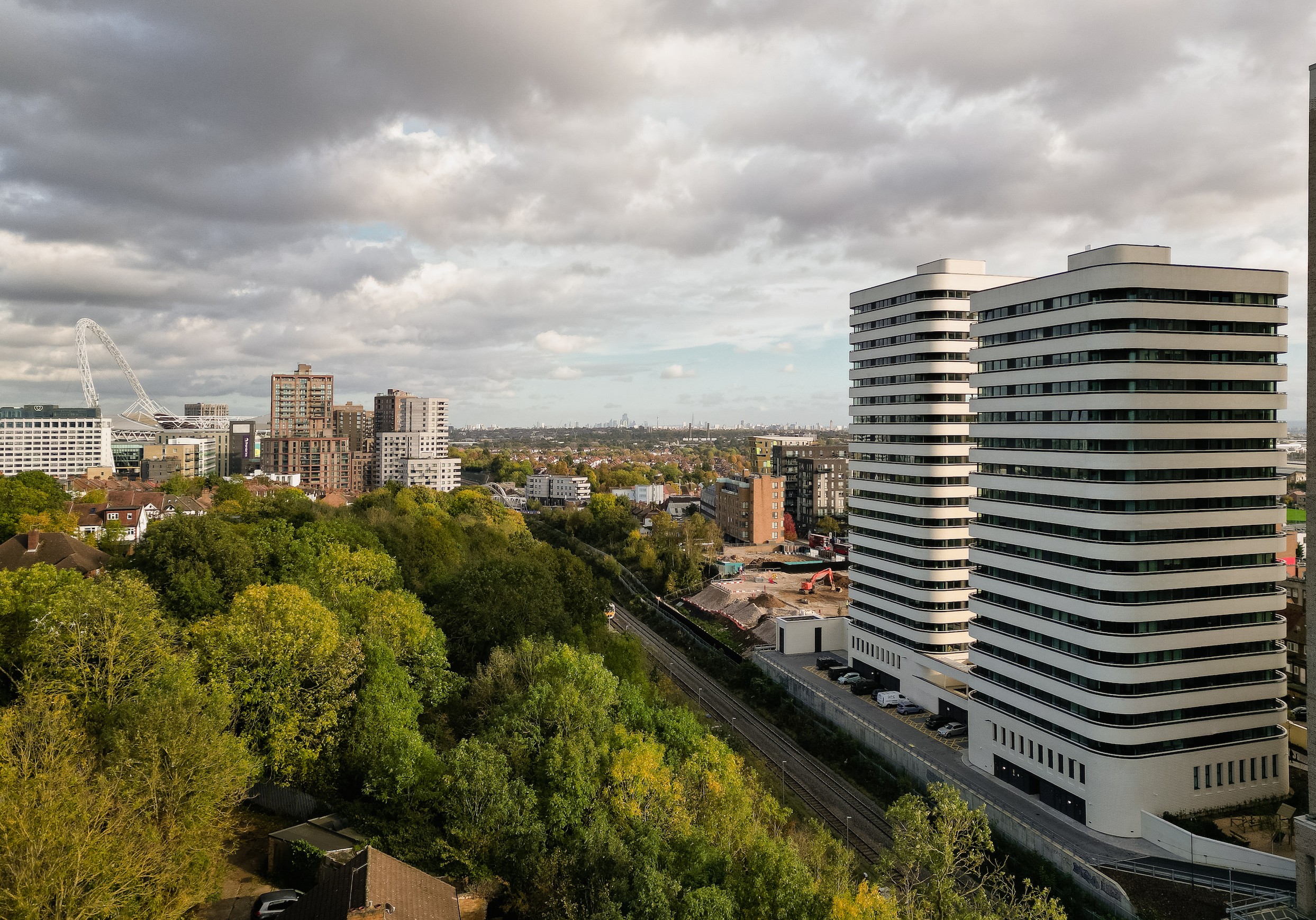 Wembley Link aerial view