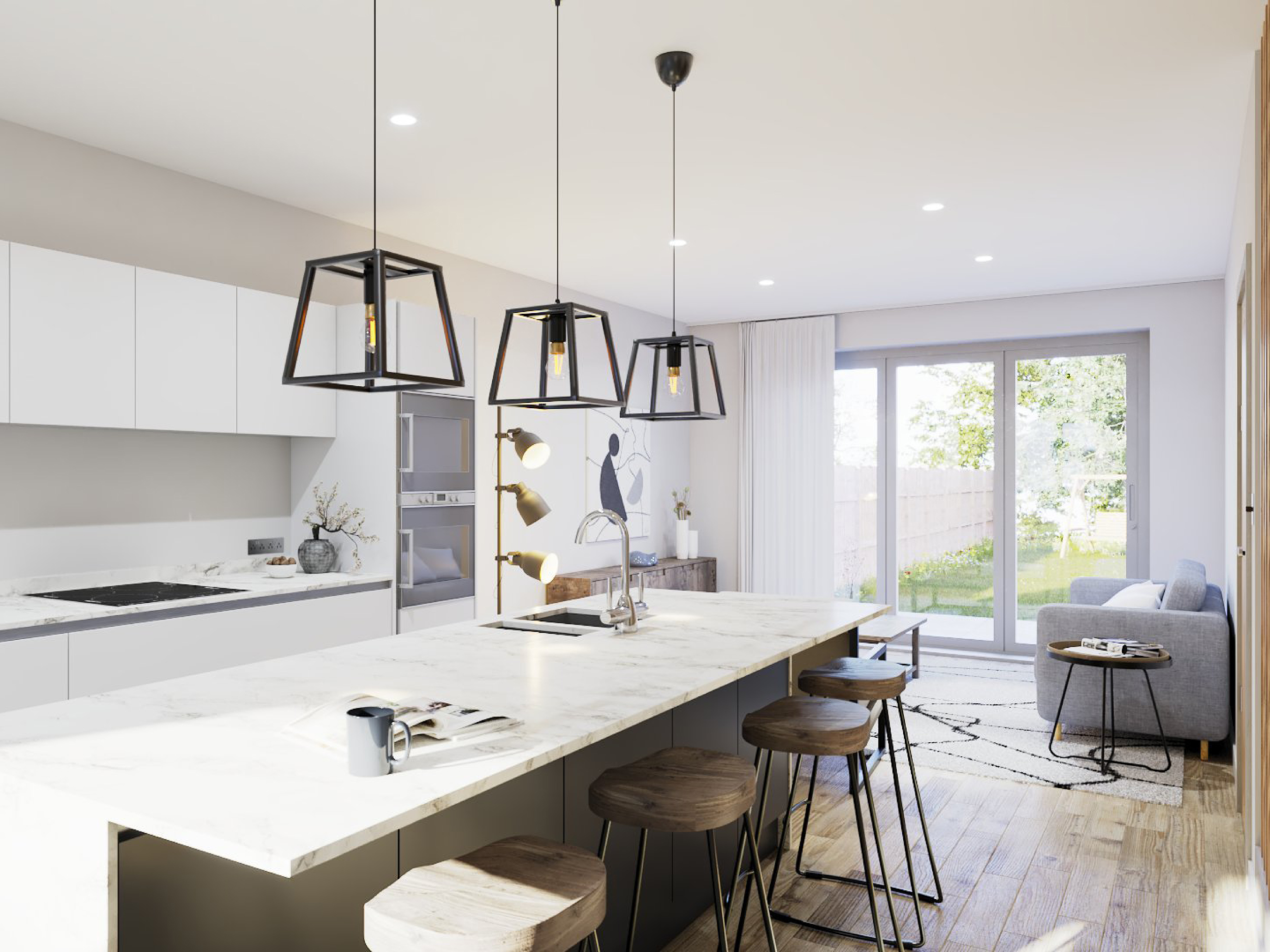 Housetype 01 - interior visualisation