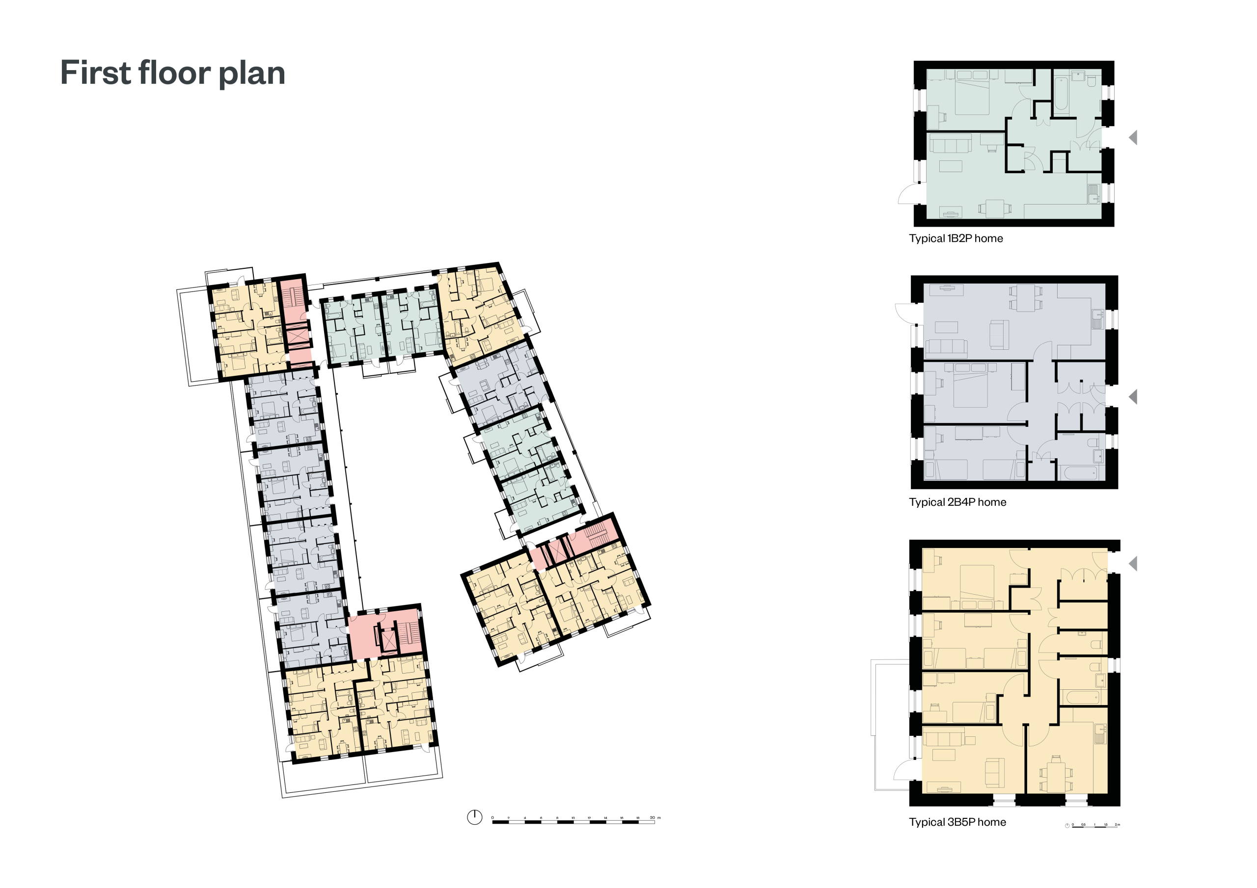 First floor plan.