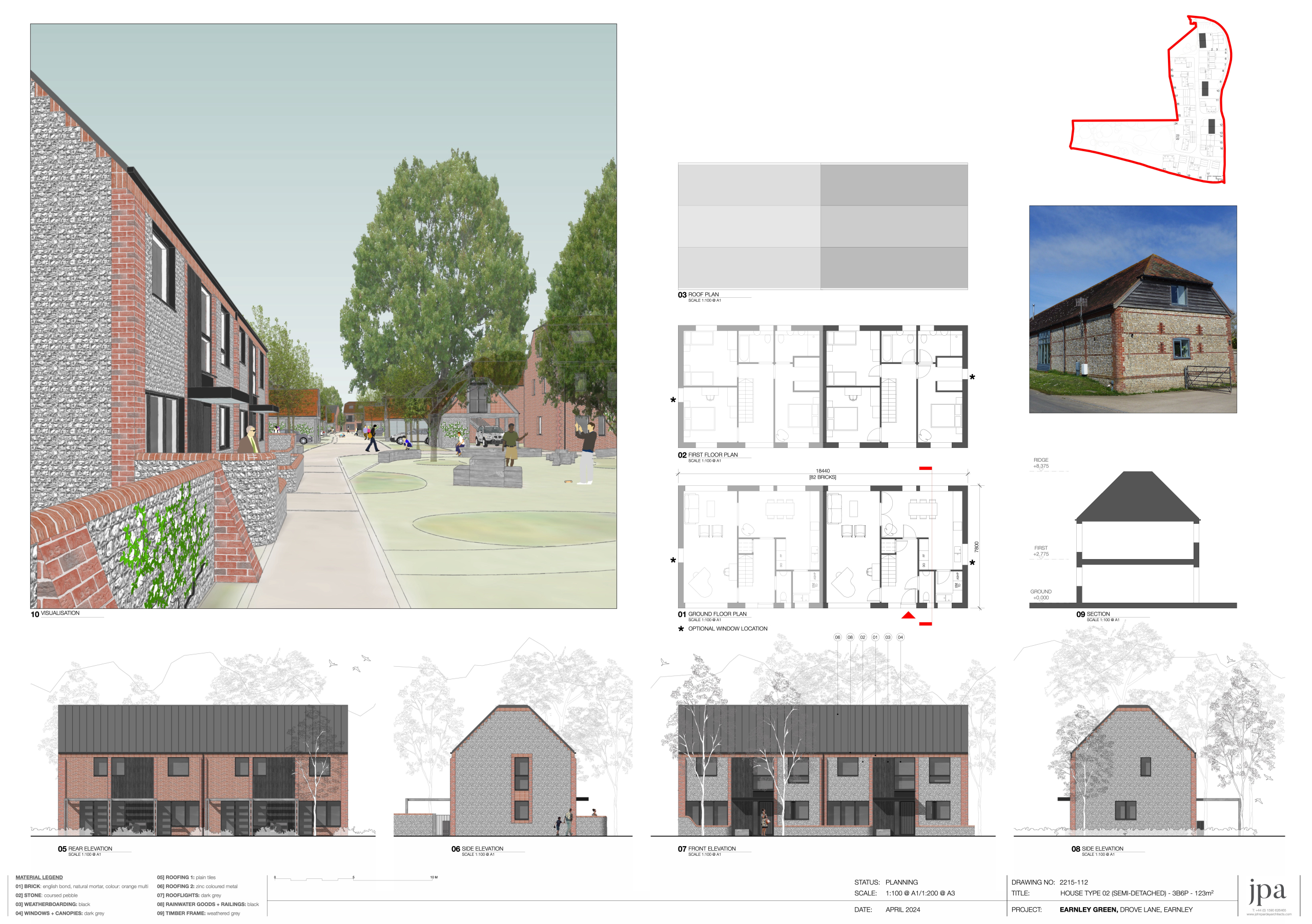 3 bed semi-detached houses