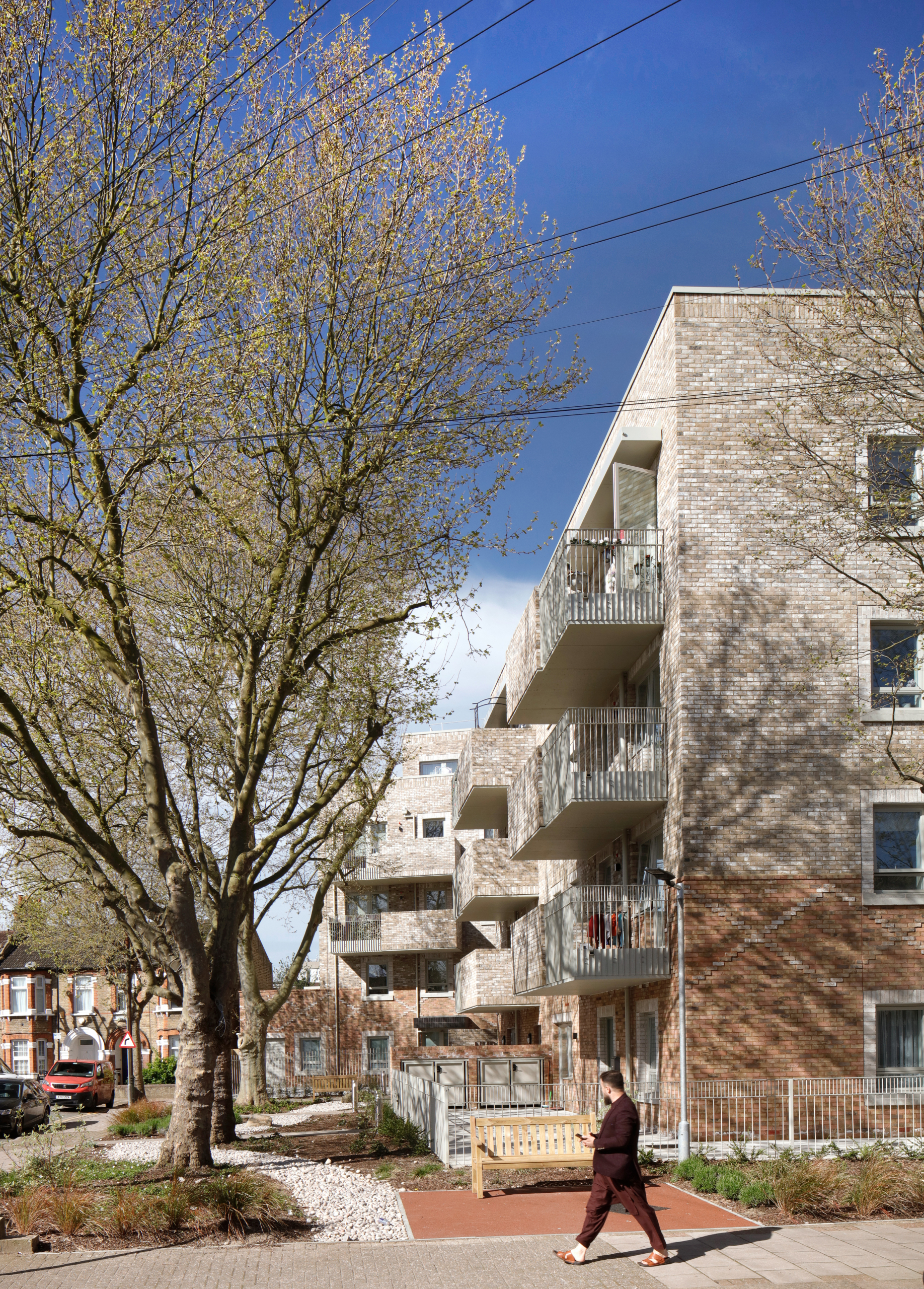 Exterior view from Bishops Avenue.