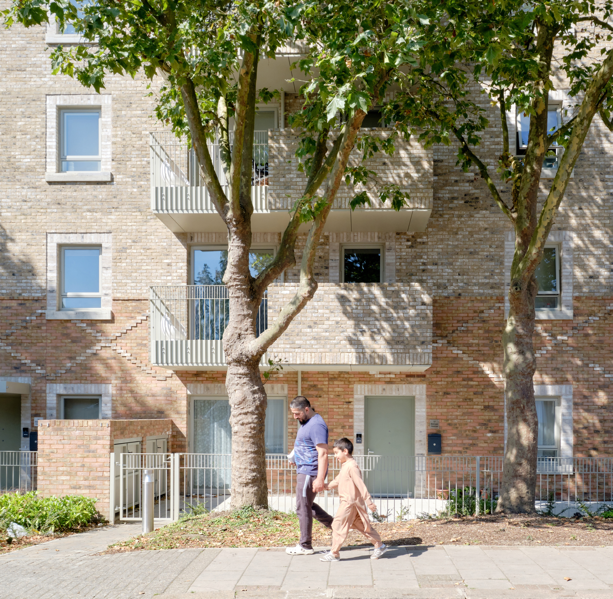 Exterior view from Bishops Avenue.