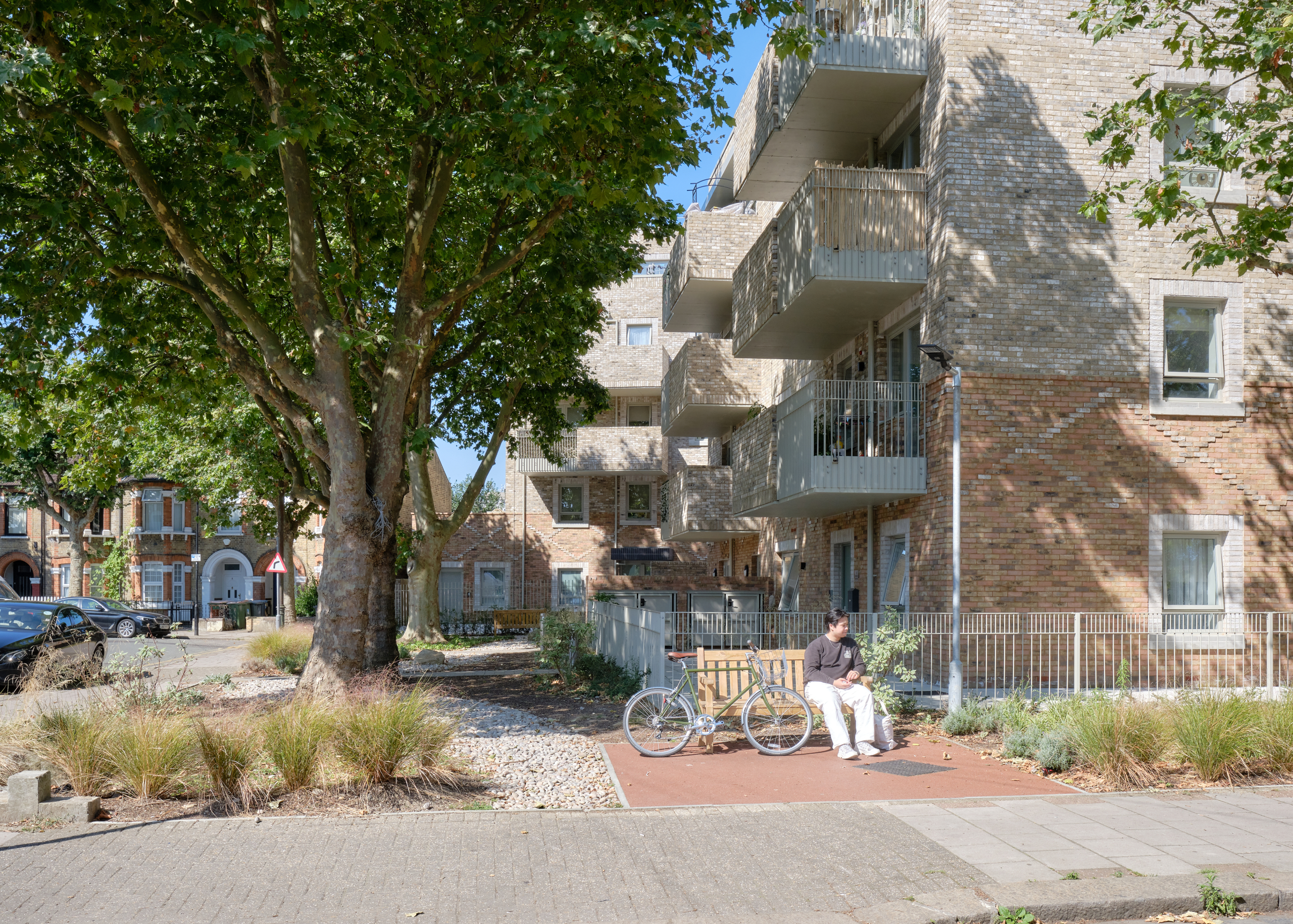 Exterior view from Bishops Avenue.