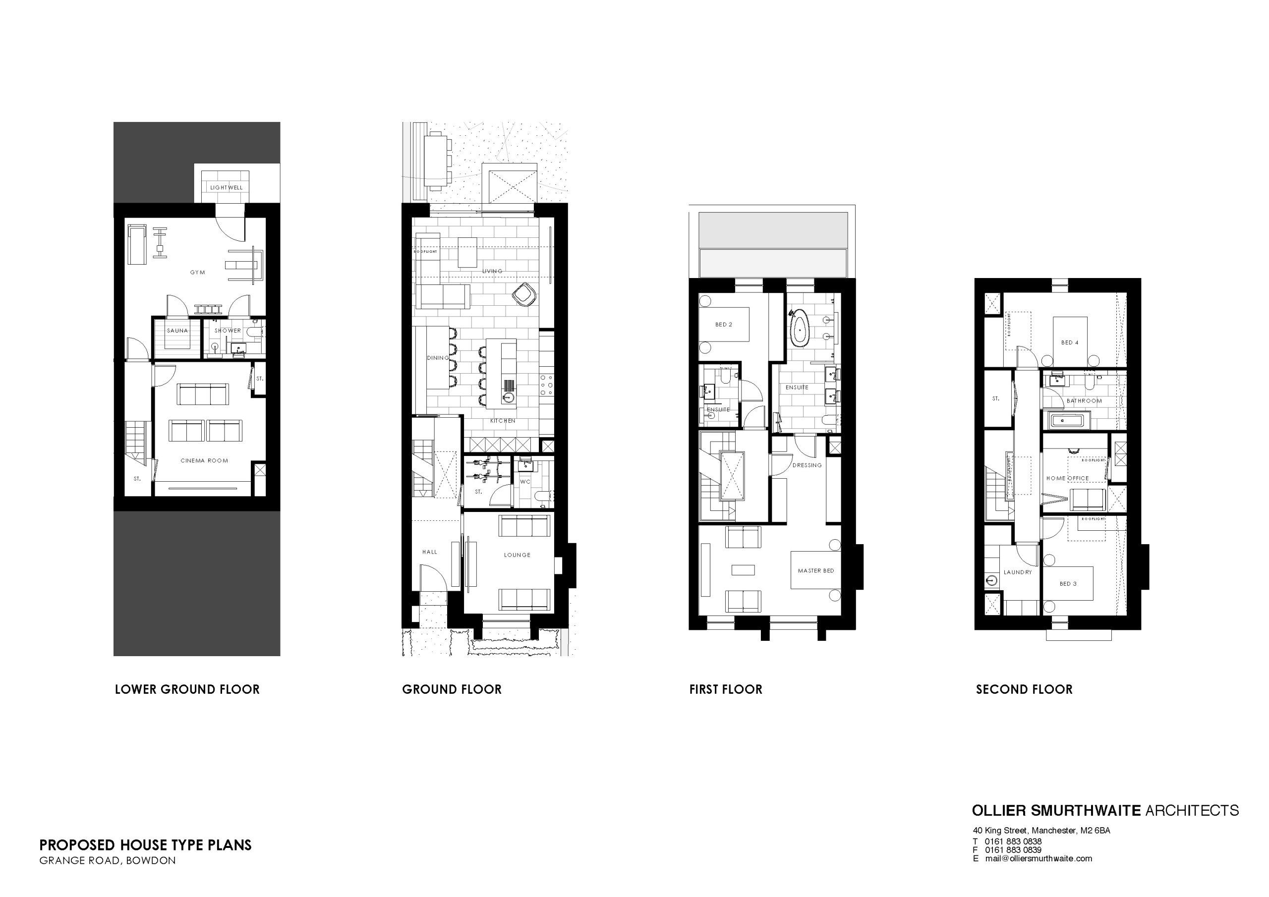 Proposed Typical House Type Plan