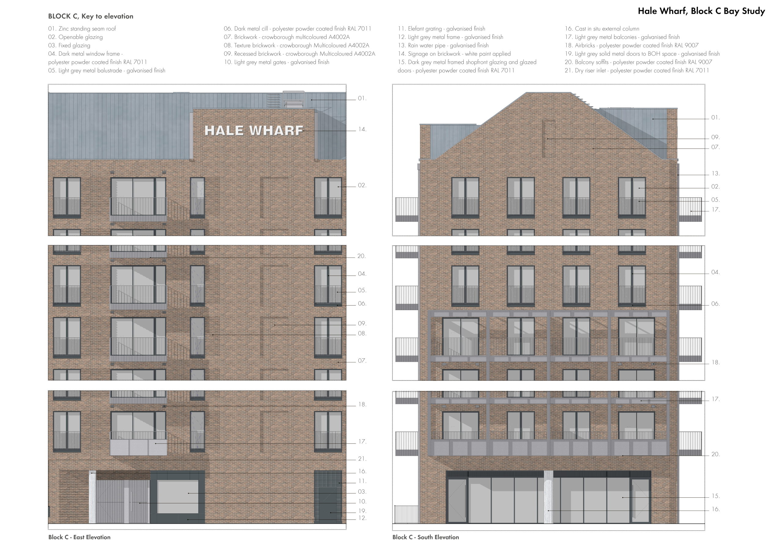 Block C bay studies