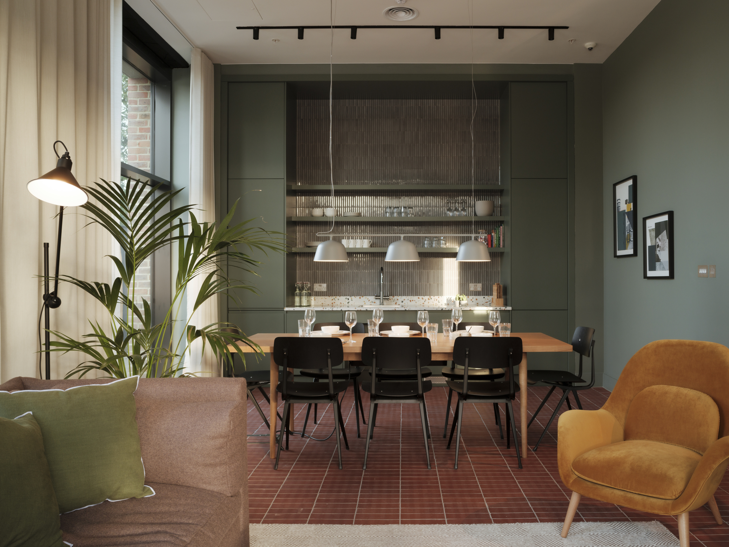 A residents' amenity lounge