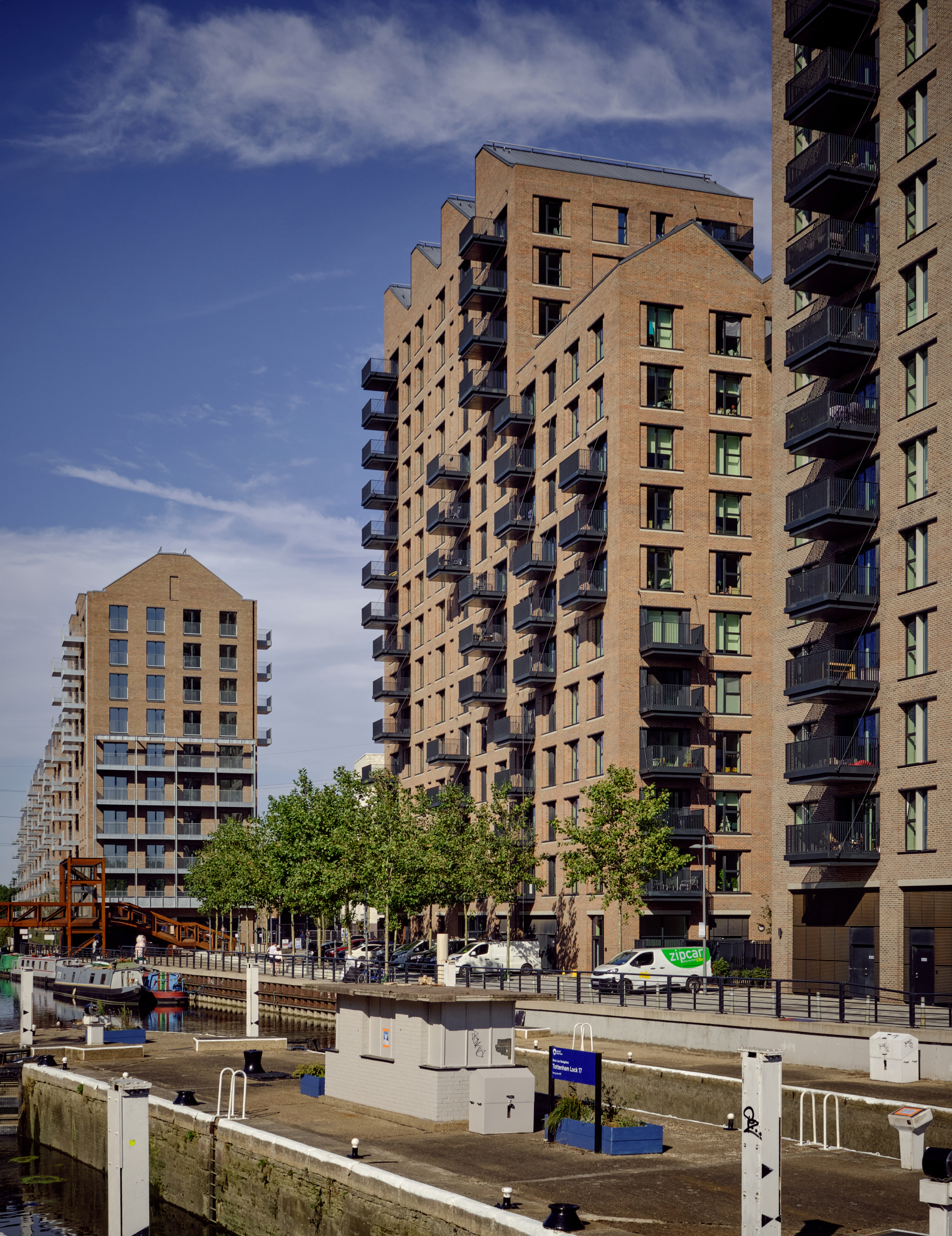 View from Tottenham Lock