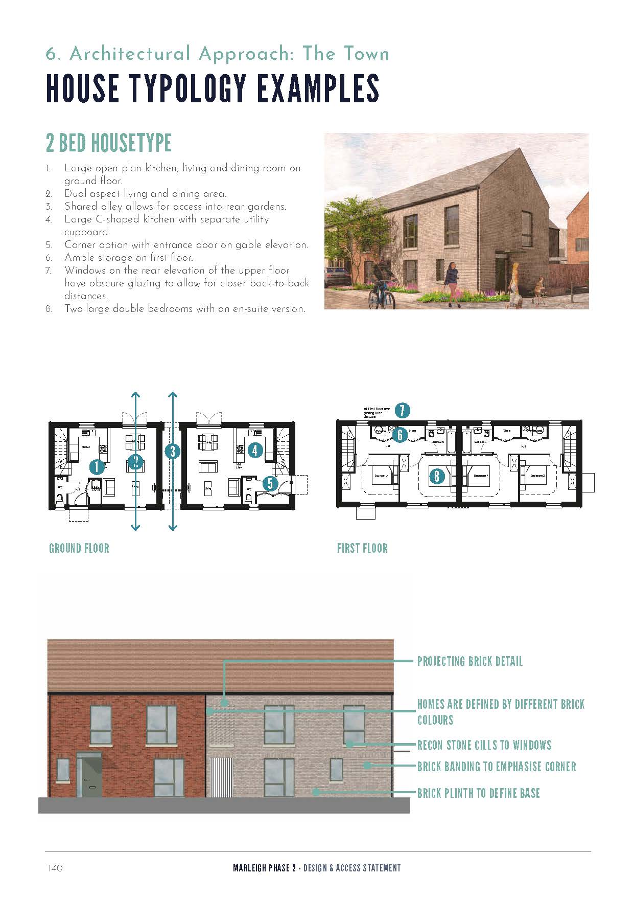 2 Bed Housing Layout