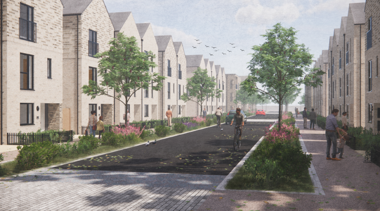 Central East-West Street View